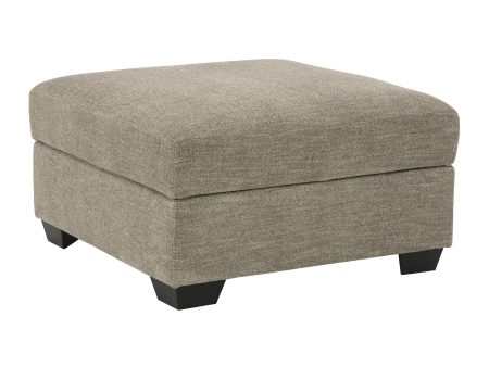 Signature Design by Ashley Creswell Fabric Storage Ottoman 1530511 For Discount