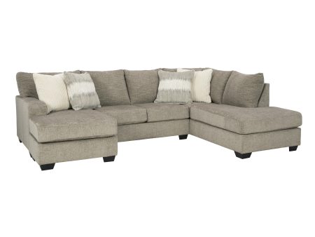 Signature Design by Ashley Creswell Fabric 2 pc Sectional 1530502 1530517 Cheap