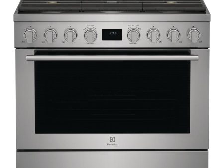 Electrolux 36-inch Freestanding Gas Range with Convection Technology ECFG3668AS Online