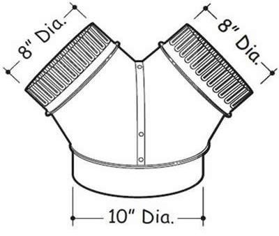 Best Ventilation Accessories Duct Kits AVDKD8810 Hot on Sale