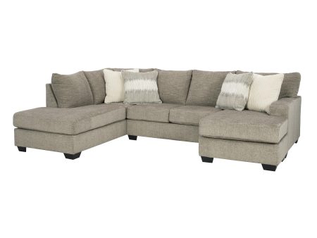 Signature Design by Ashley Creswell Fabric 2 pc Sectional 1530516 1530503 For Cheap