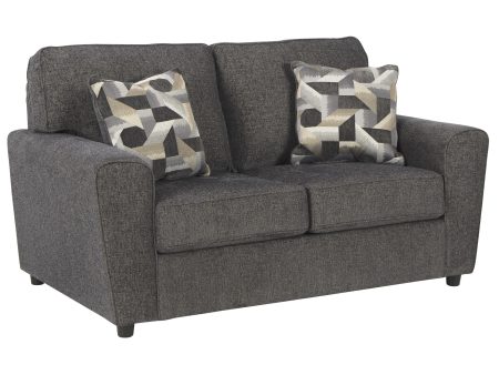 Signature Design by Ashley Cascilla Stationary Fabric Loveseat 2680435 Online now