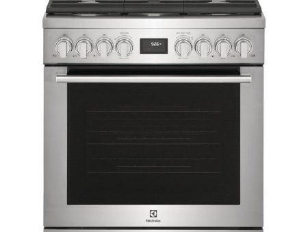 Electrolux 30-inch Freestanding Gas Range with Convection Technology ECFG3068AS Online Hot Sale