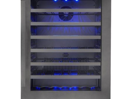 Silhouette 5.6 cu. ft. 48-bottle Built-in Wine Cooler SSWC056D1B-S Cheap