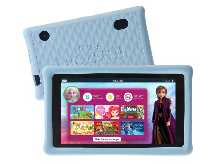 Pebble Gear Kids Tablet 7- Disney Frozen 2 Pad con Estuche Protector para niños, Control Parental Completo, Filtro de luz Azul para niños, más de 500 Juegos, apps y e-Books, Wi-Fi, 16 GB Hot on Sale