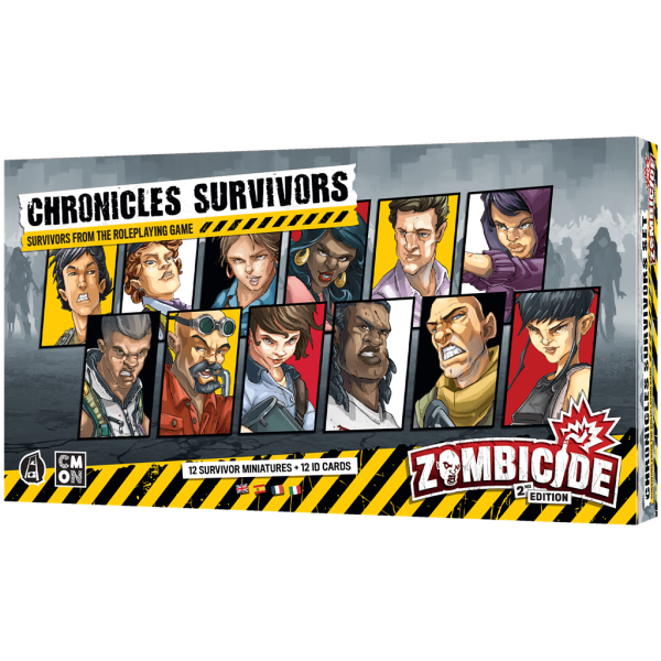 Zombicide 2E: Chronicles Survivor Set Embalaje Deteriorado Discount