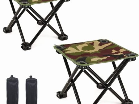 2Pcs Taburete Plegable Portátil Silla Portátil para Interiores y Exteriores al Aire Libre de Camping Pesca Senderismo ?Picnic Viaj (Embalaje Genérico) Supply