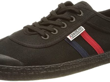 Zapato Kawasaki Retro Canvas, Zapatilllas Unisex Adult, 1001s Negro Solid, 36 I Fashion